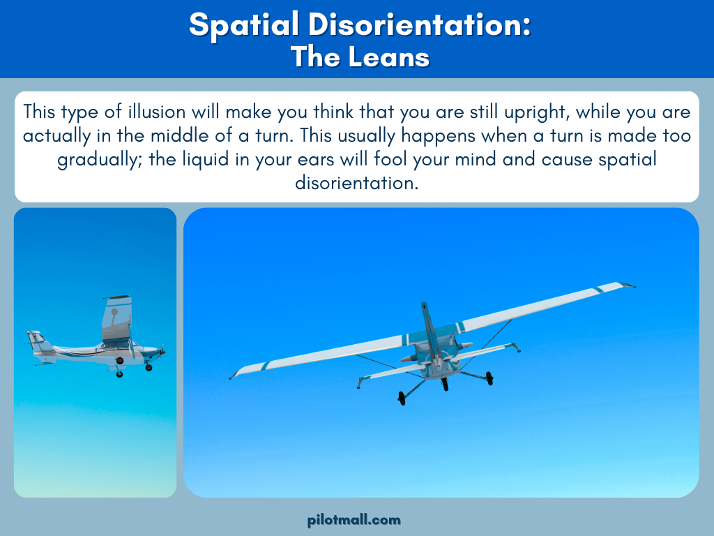 Spatial Disorientation: The Leans make you think that you are upright - Pilot Mall