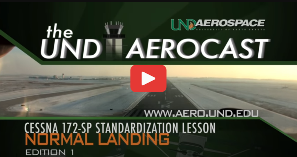 UND Aerospace Landing Video - YouTube