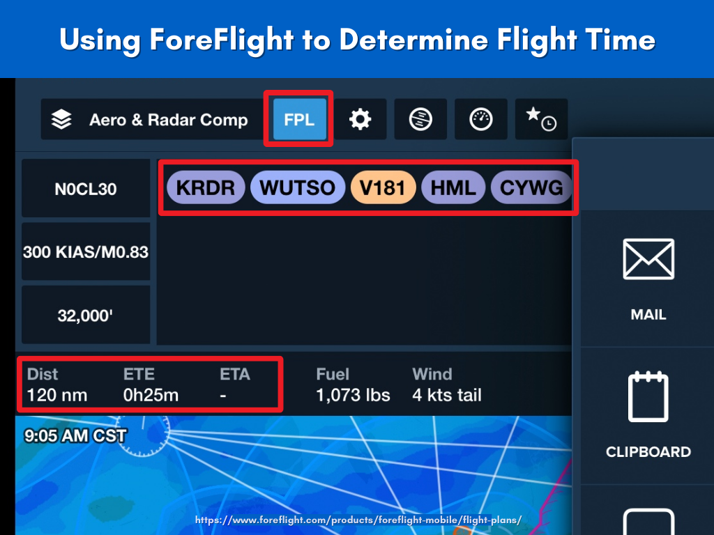 ForeFlight para planificar vuelos