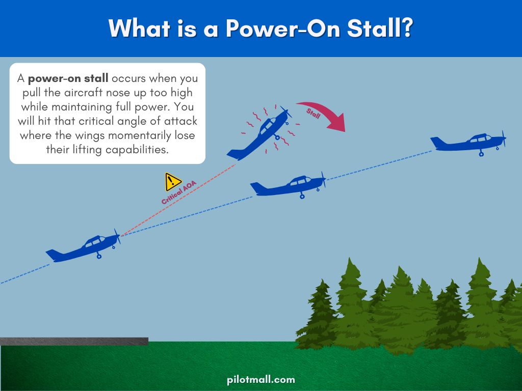 What is a Power-On Stall - Pilot Mall
