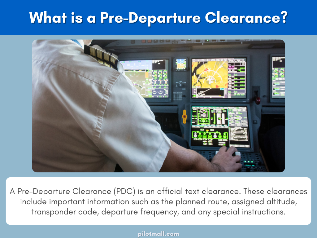 What is a Pre-Departure Clearance - Pilot Mall