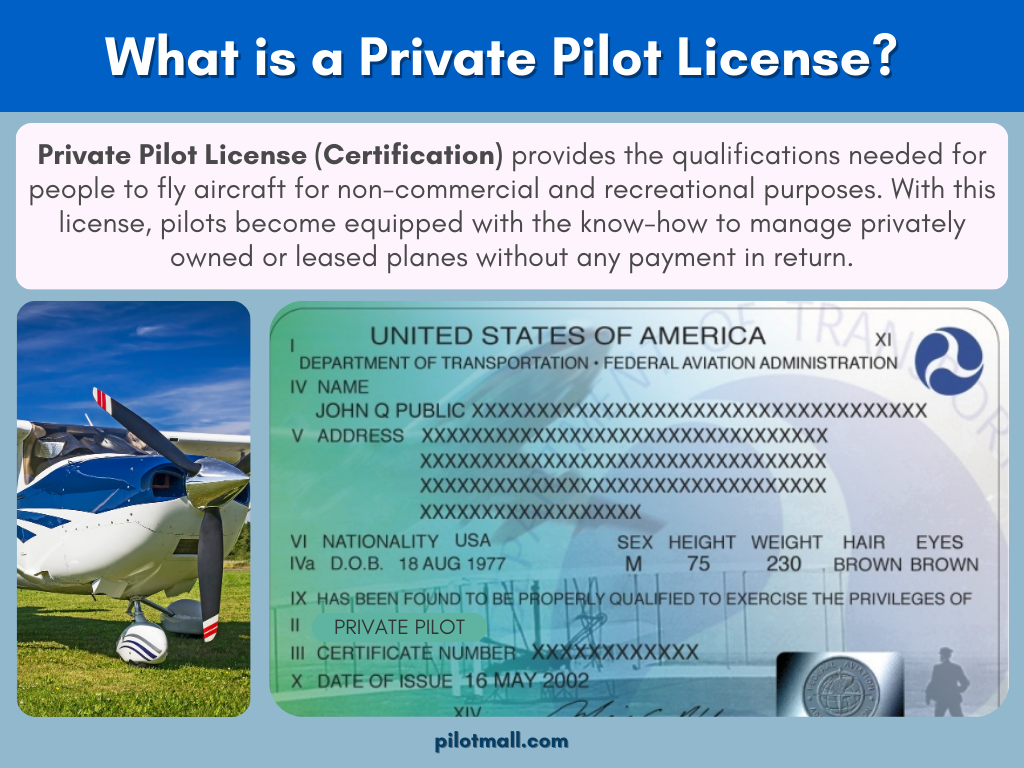 What is a Private Pilot License - Pilot Mall