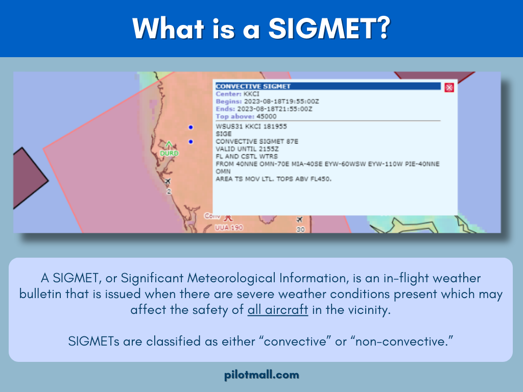 What is a SIGMET - Pilot Mall