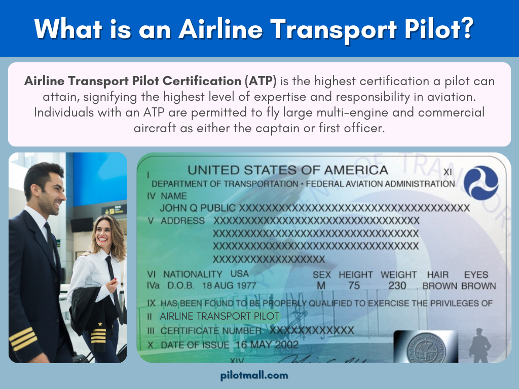 What is an Airline Transport Pilot - Pilot Mall