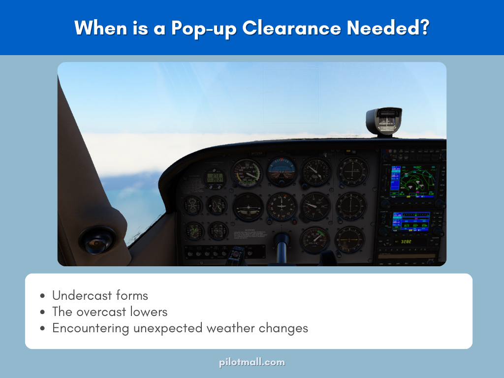 When is a Pop-up Clearance Needed? - Pilot Mall