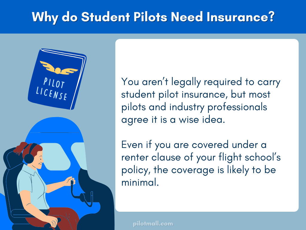 ¿Por qué los estudiantes piloto necesitan seguro? - Pilot Mall