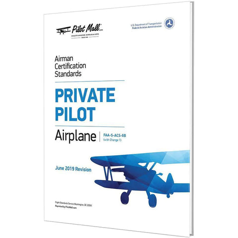 Estándares de certificación de aviadores (ACS): avión piloto privado