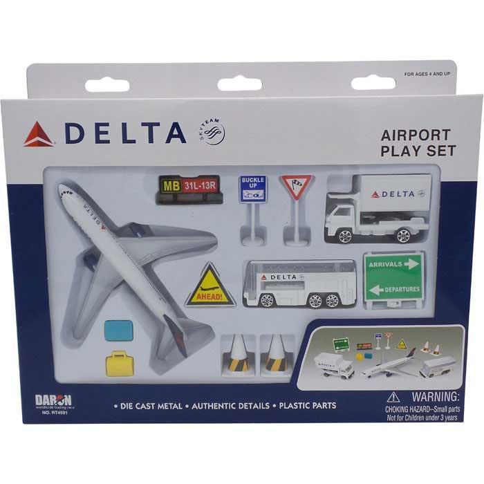 Delta Airport Play Set - Aviation Toys