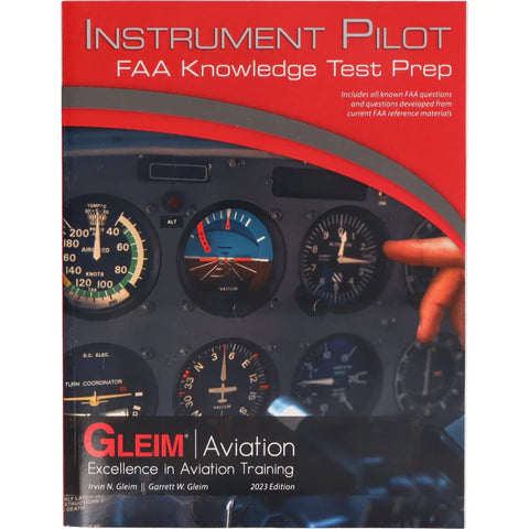 Prueba de conocimientos de la FAA del piloto de instrumentos Gleim 2023