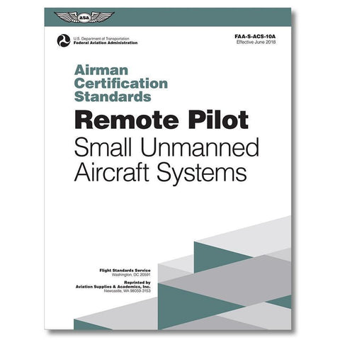Estándares de certificación de aviadores: piloto remoto