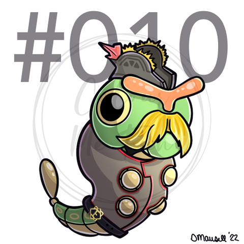 Caterpie - Pirate Pokemon Sea of Thieves 