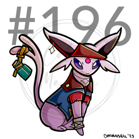 Espeon Sea of Thieves Pirate Pokemon