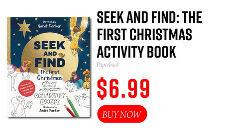 Seek and Find: The First Christmas Activity Book by Sarah Parker