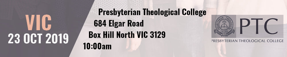 VIC 23 Oct 2019, Hosted by Presbyterian Theological College