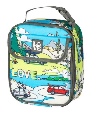 Lunch Box Cooler by Love Bags | Made from recycled plastic bottles