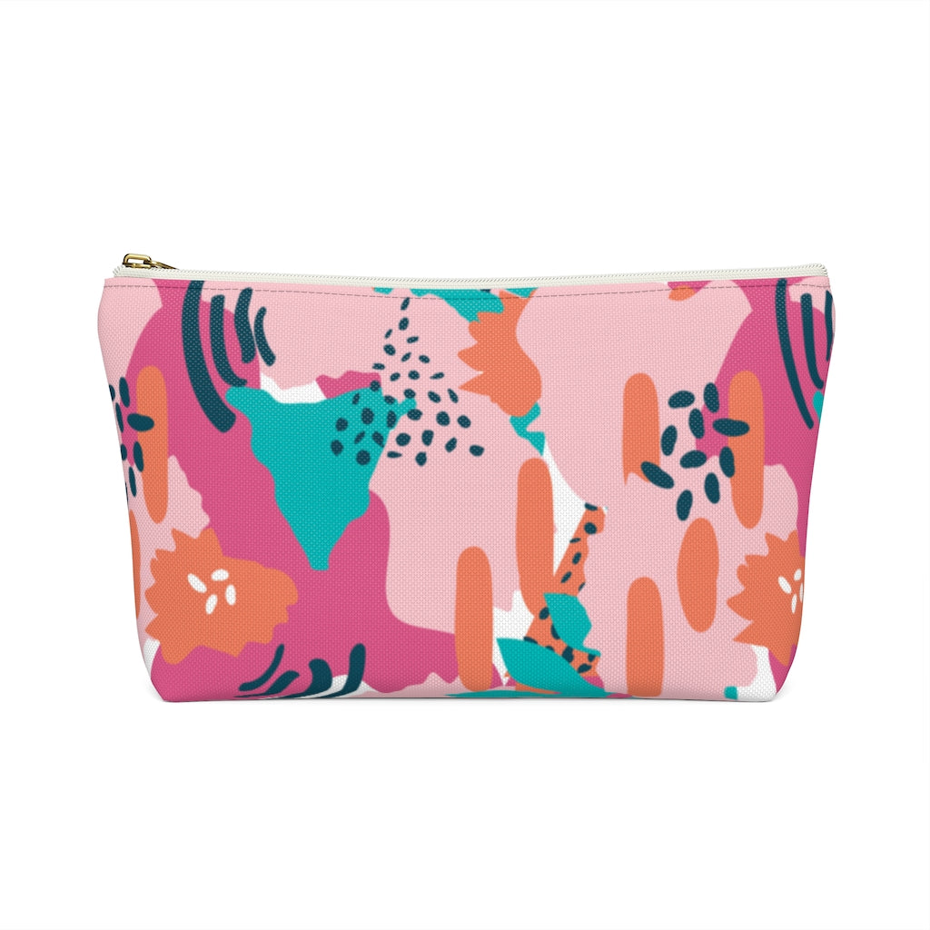 Modern Tropical Zipper Pouch – Kailo Chic