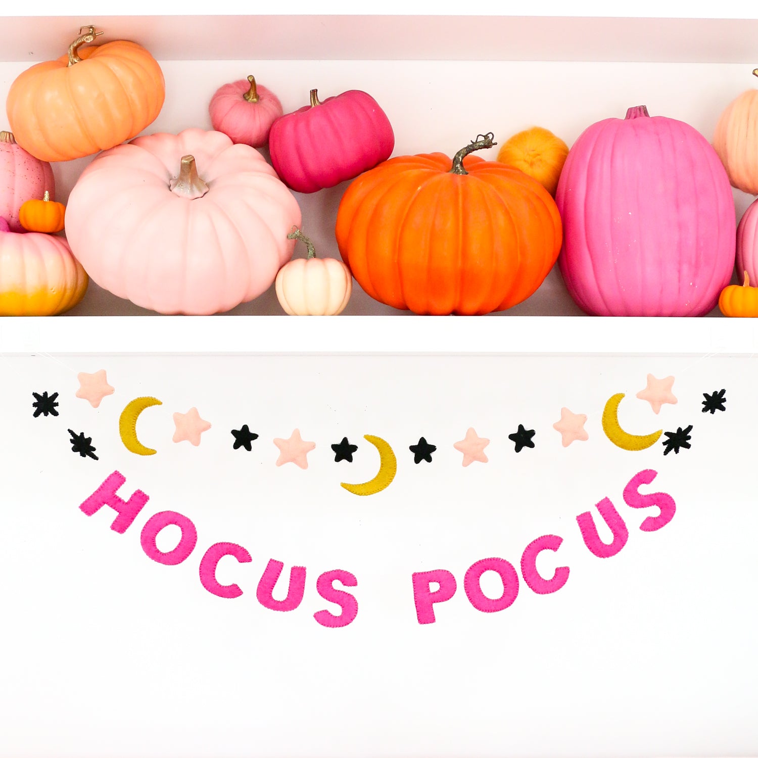 Hocus Pocus Felt Halloween Garland