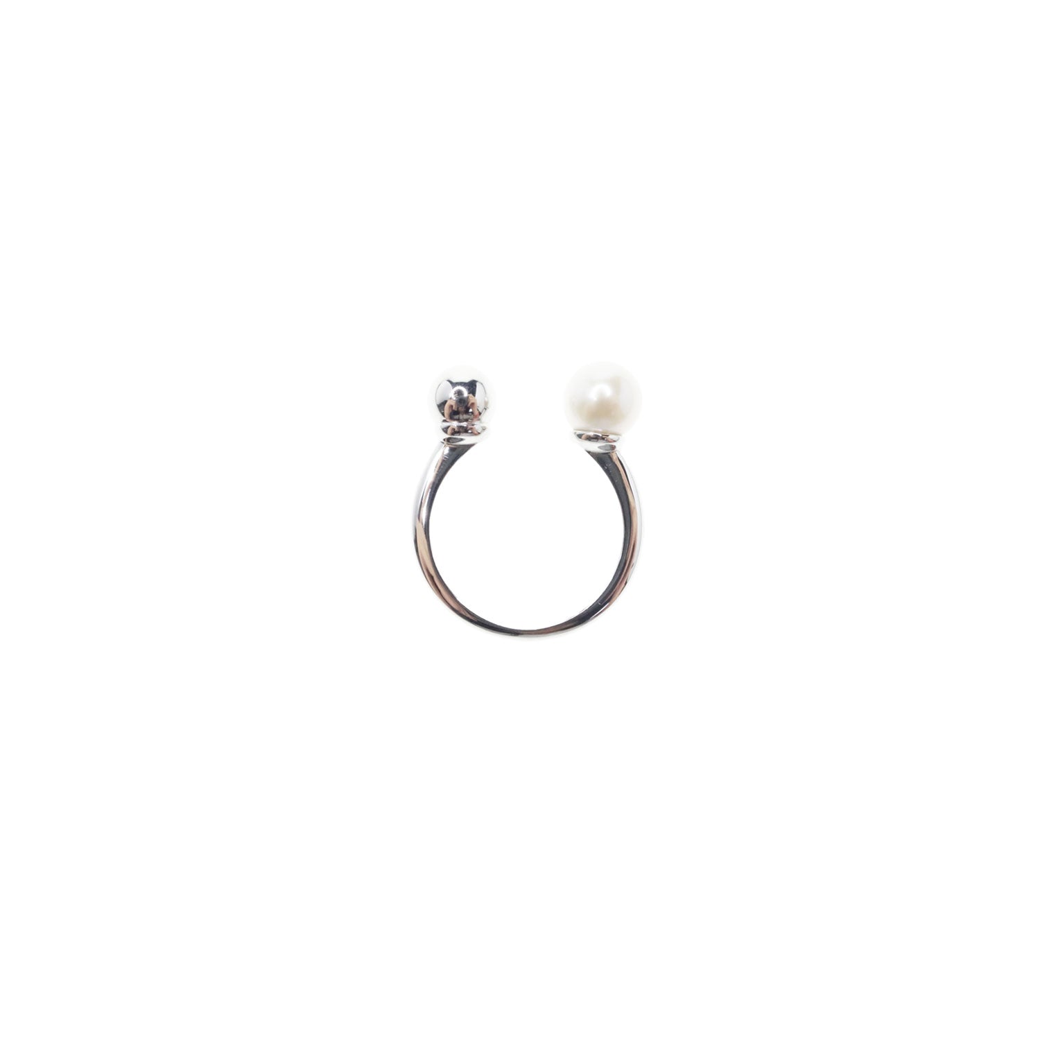 single pearl ring