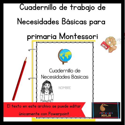 Paquete Montessori en Español (bundle) – montessorikiwi