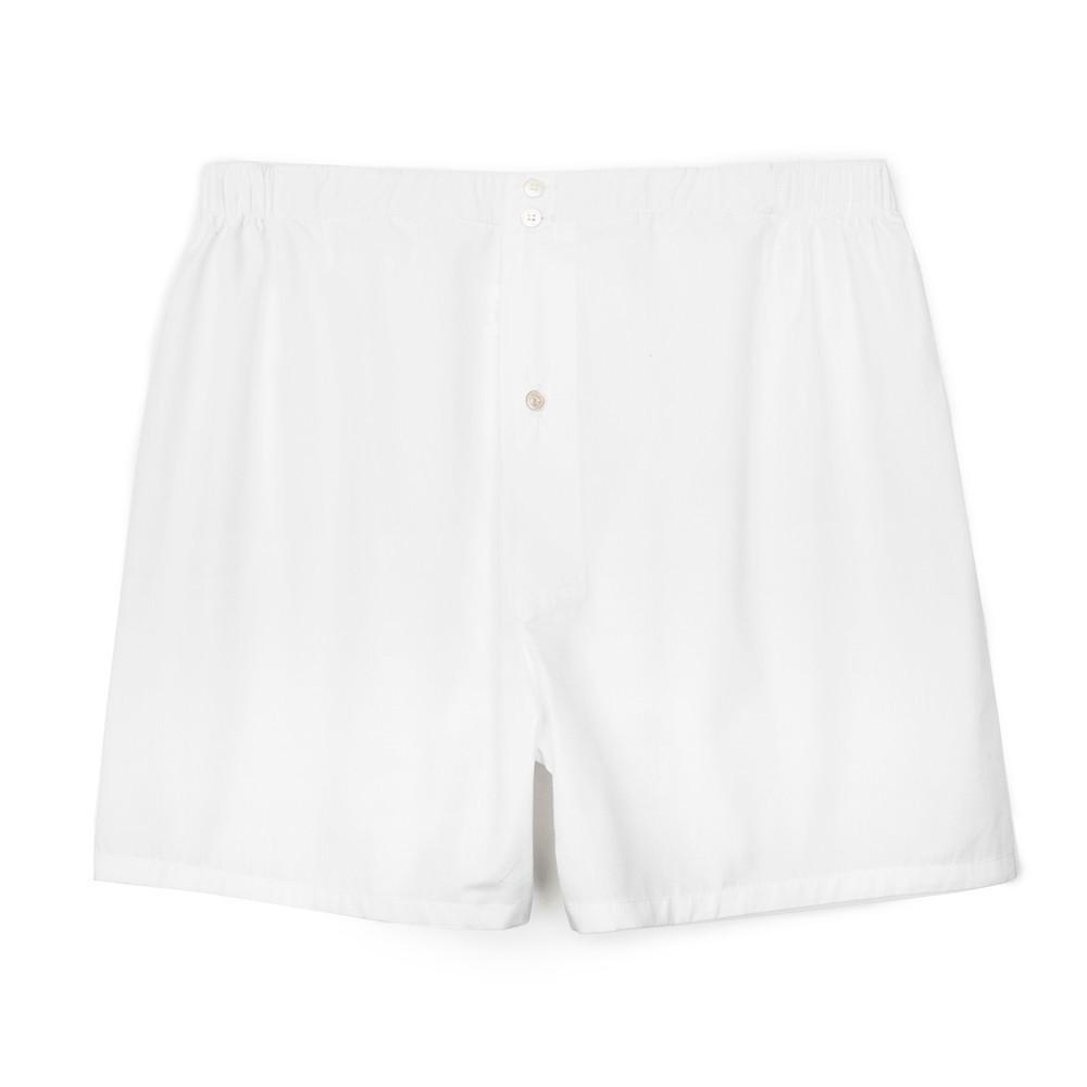 Men's White Boxers, White Boxer Shorts