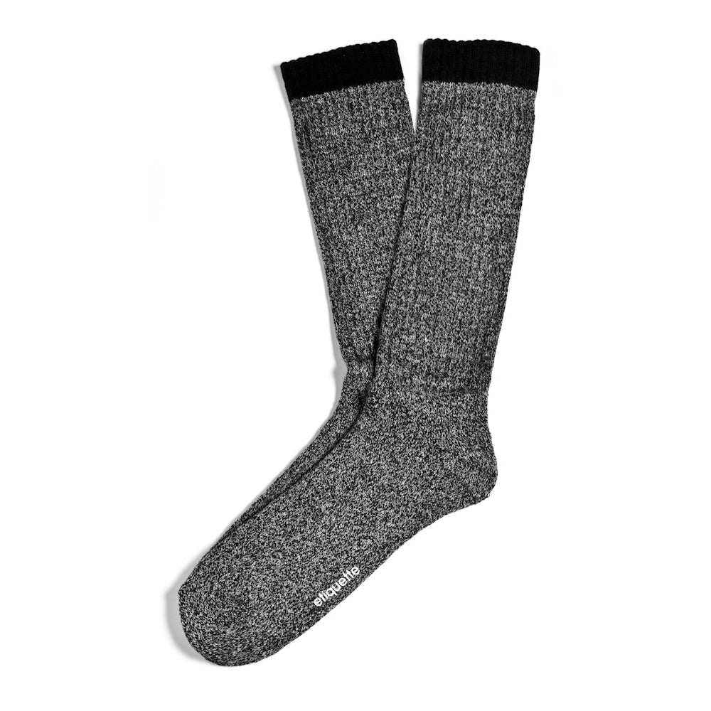 womens grey boot socks