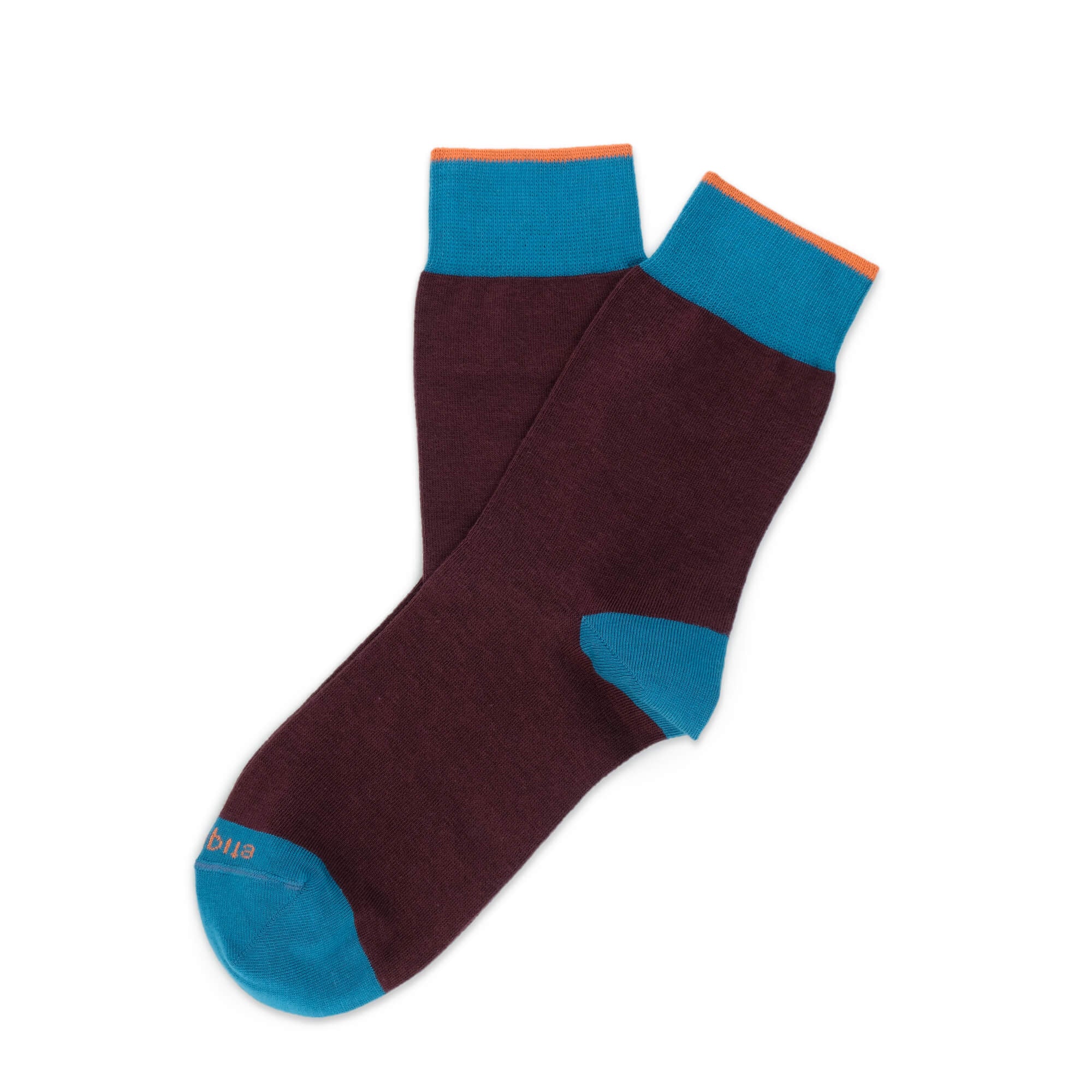 Tri Pop Women's Socks - Bordeaux