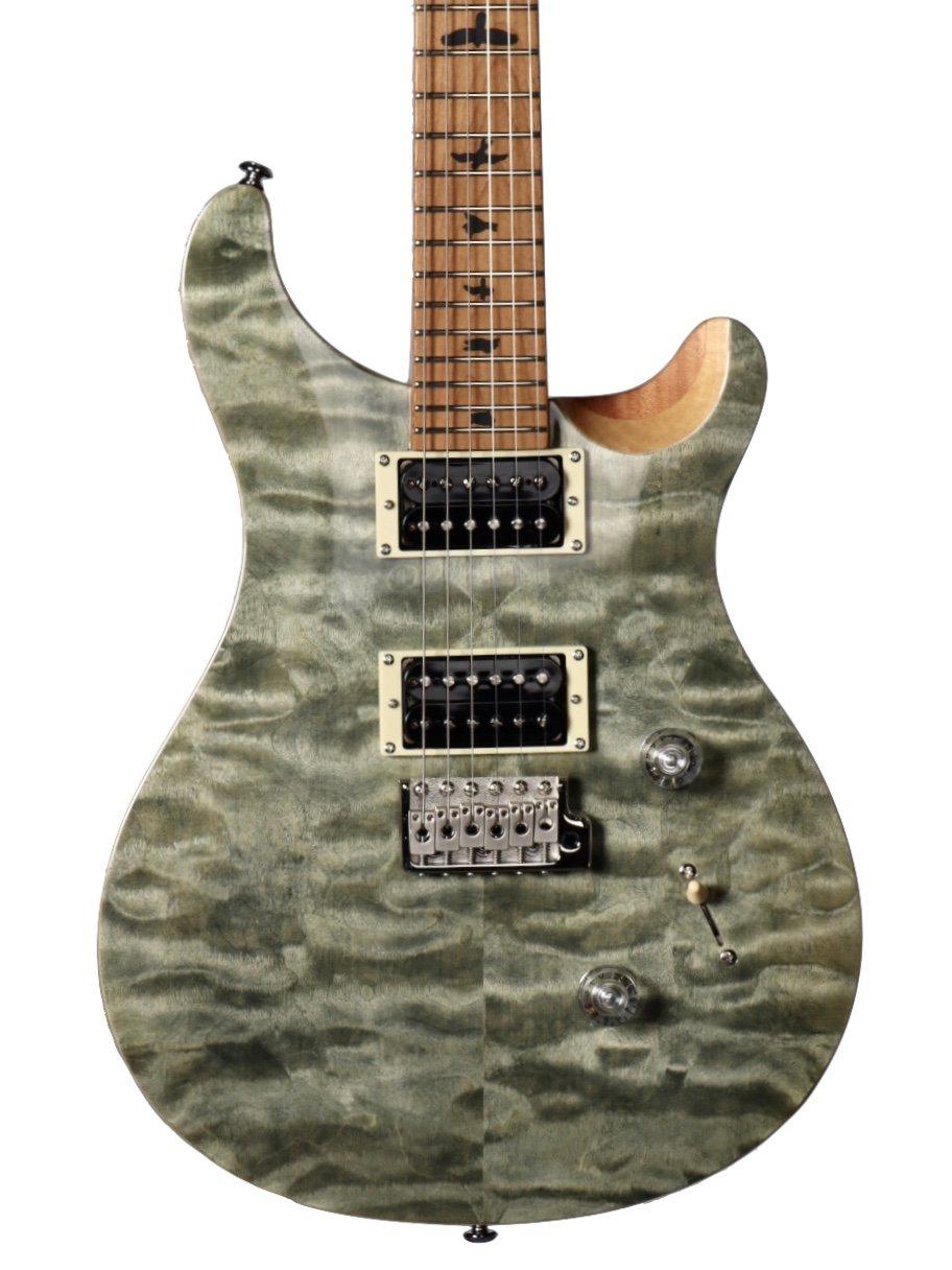 Prs Se Custom 24 Roasted Maple Limited In Trampas Green Heartbreaker Guitars