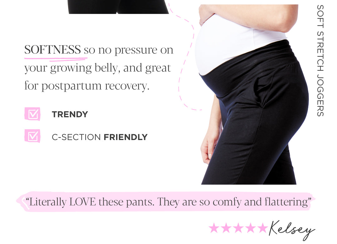 Joggers for Maternity Postpartum Recovery Womanhood