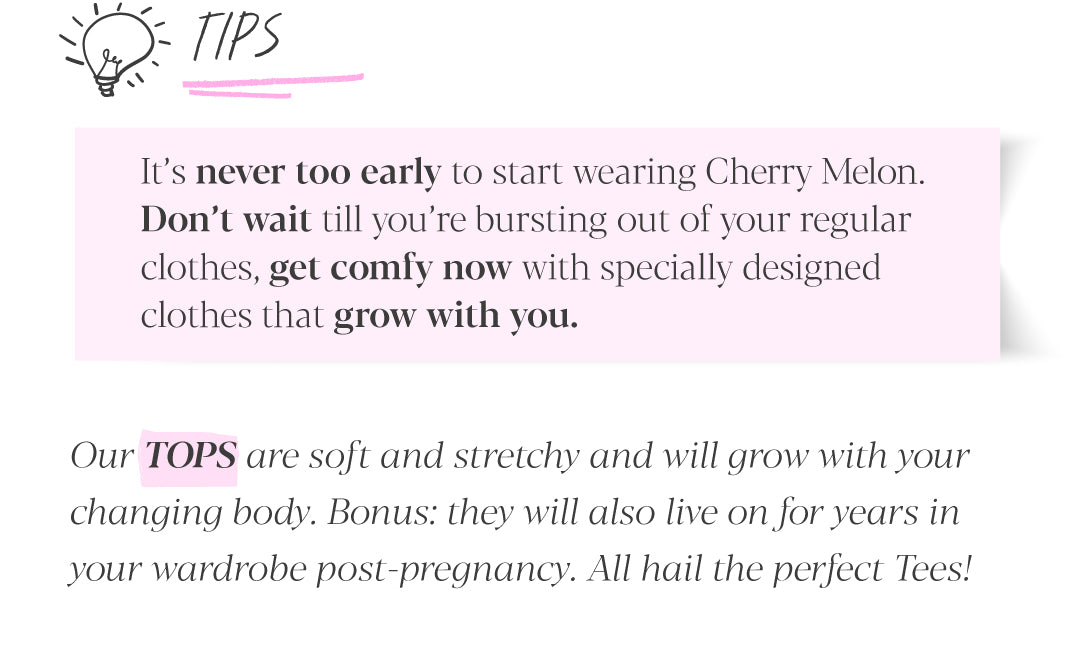 Maternity Wardrobe Tips