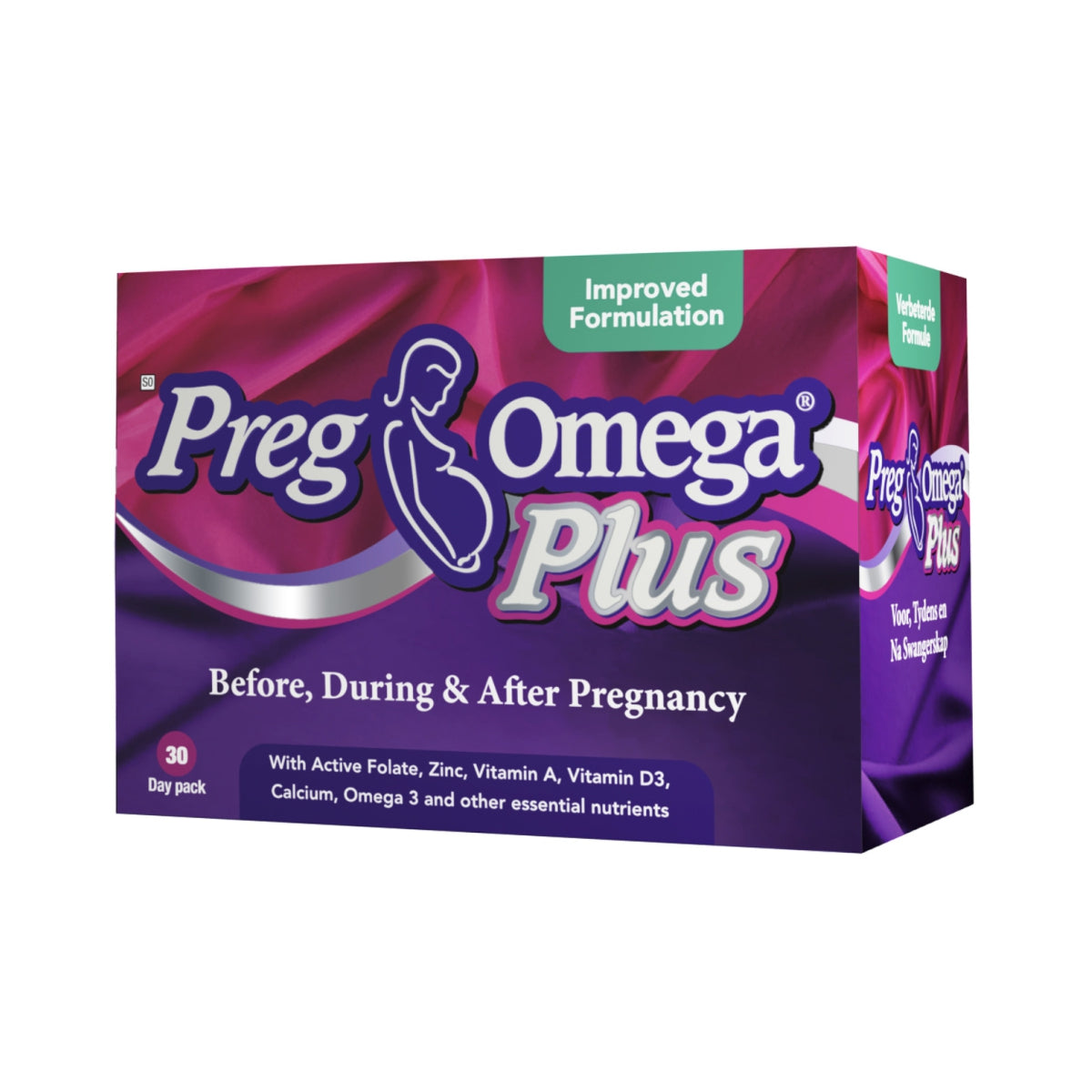 PregOmega Plus improved formulation