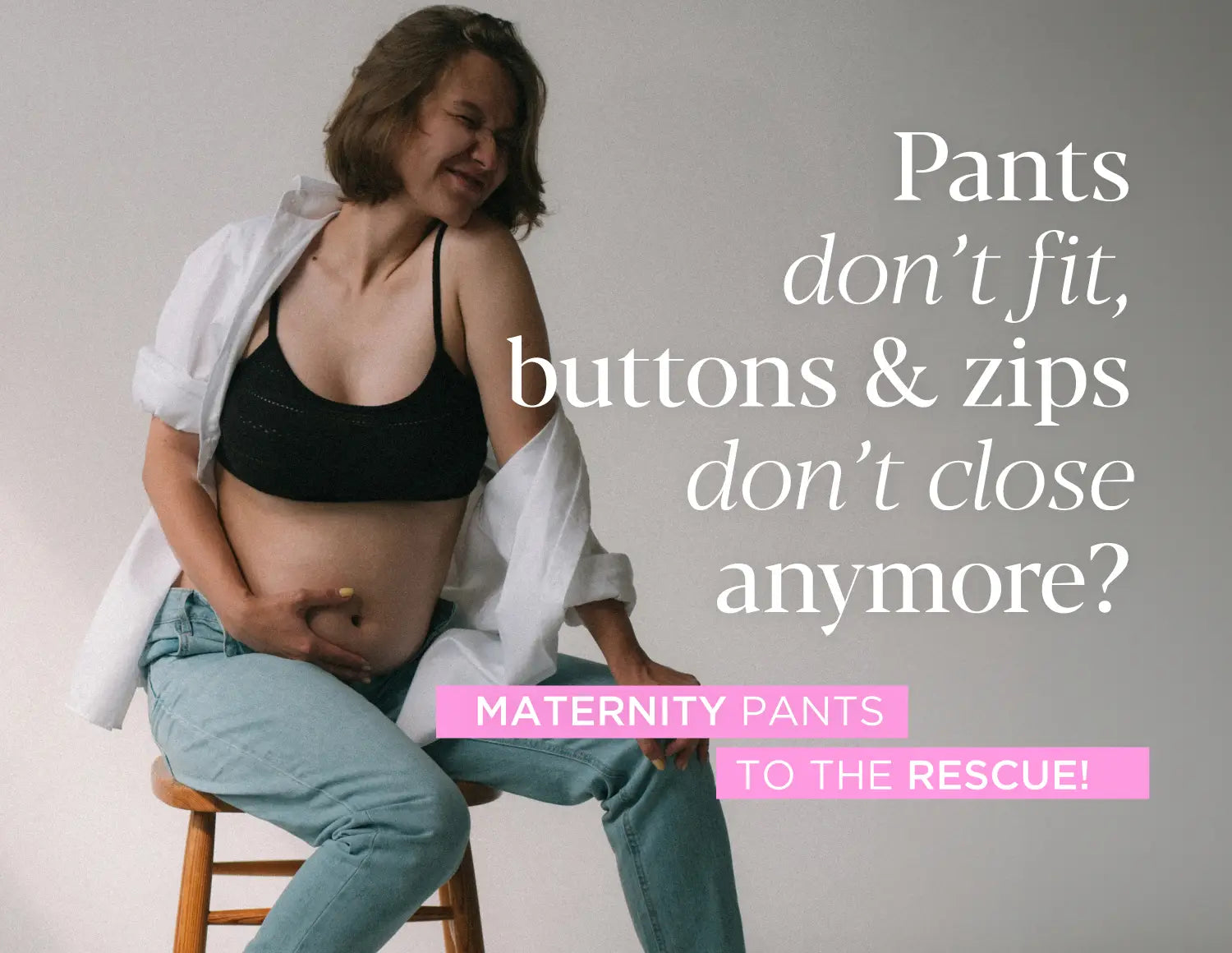 Where to start with maternity pants