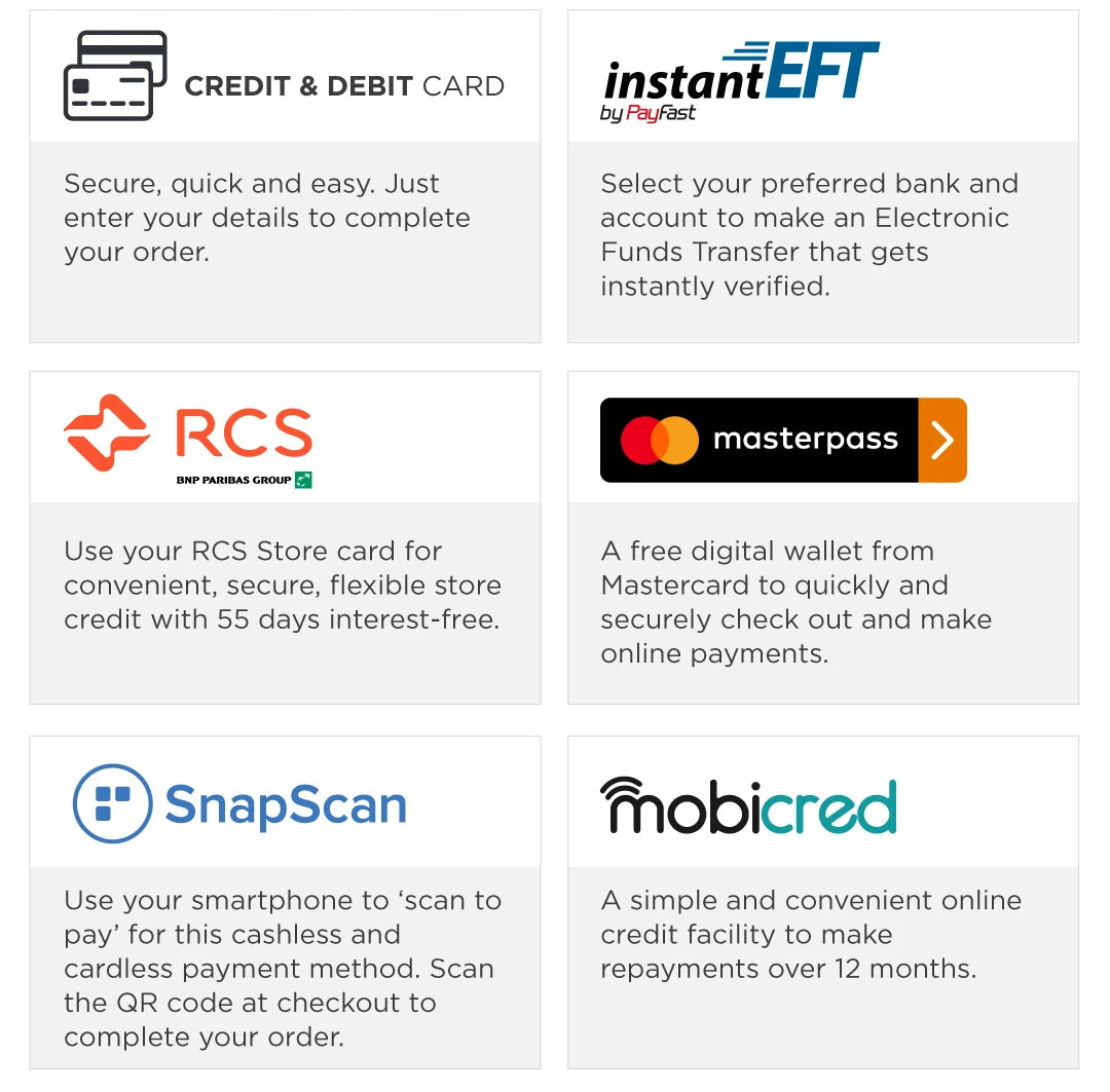 Payment Options