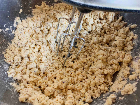 Earl Grey Lavender Shortbread Dough