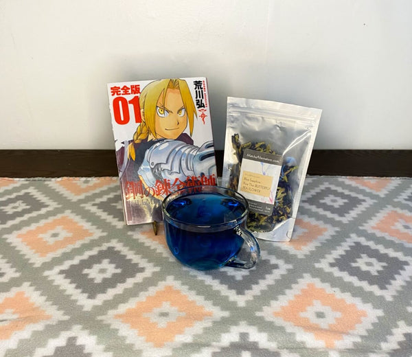 FullMetal Alchemist with Butterfly Pea Tea