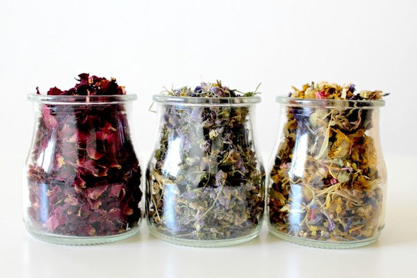 Herbal Teas in Jars