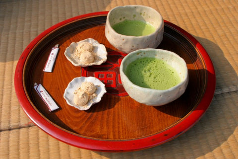 Matcha with Wagashi