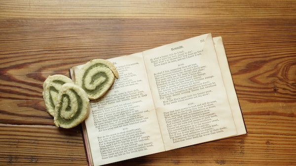 Pinwheel cookies and Shakespeare's Sonnets