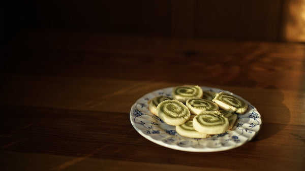 Plate of Moringa Pinwheels