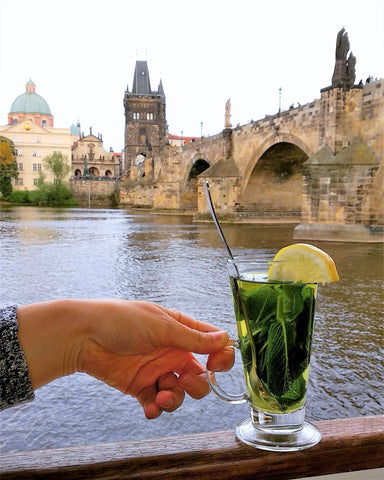 Prague Mint Tea on a Boat - Matcha Alternatives