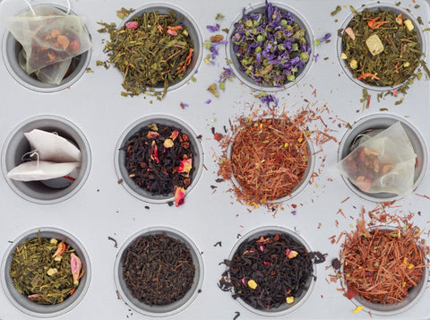 Range of Loose Leaf Tea Types