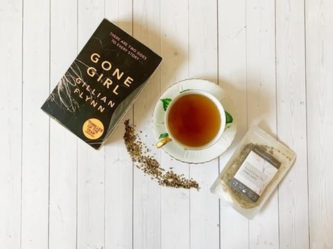 Gone Girl paired with Roasted Ginger Chai Yerba Mate