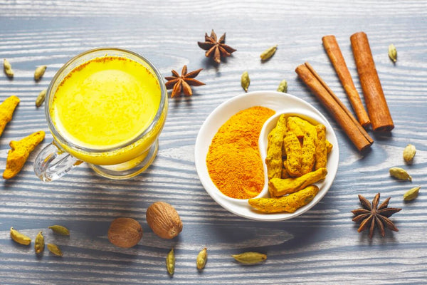 Traditional Indian Turmeric Golden Milk