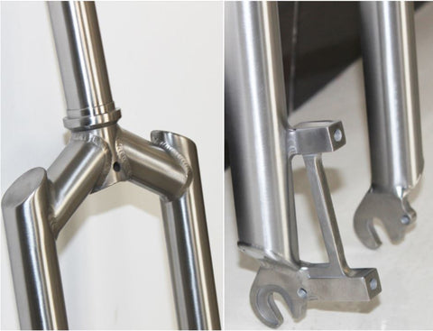 titanium MTB bike fork