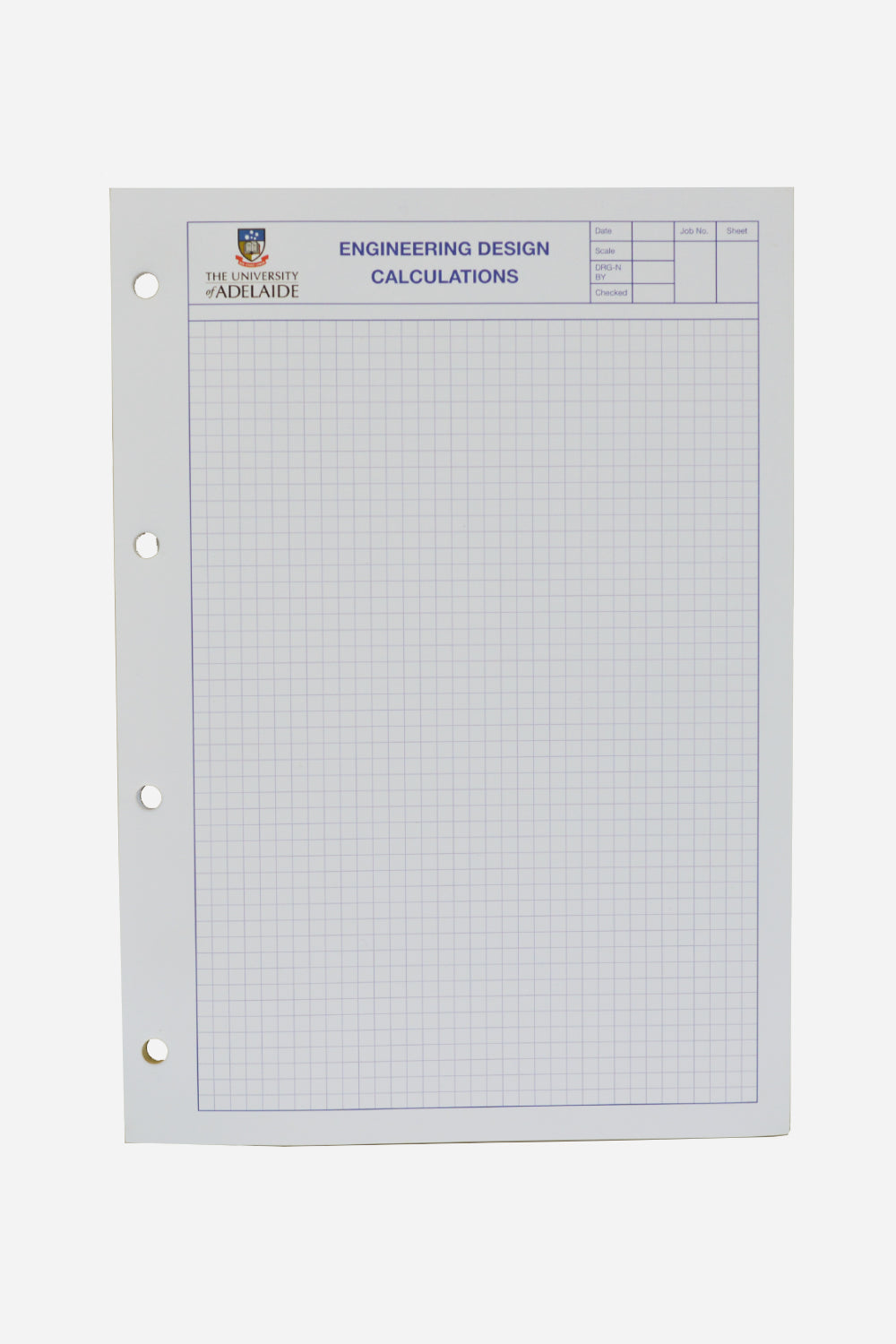 engineering graph paper pad