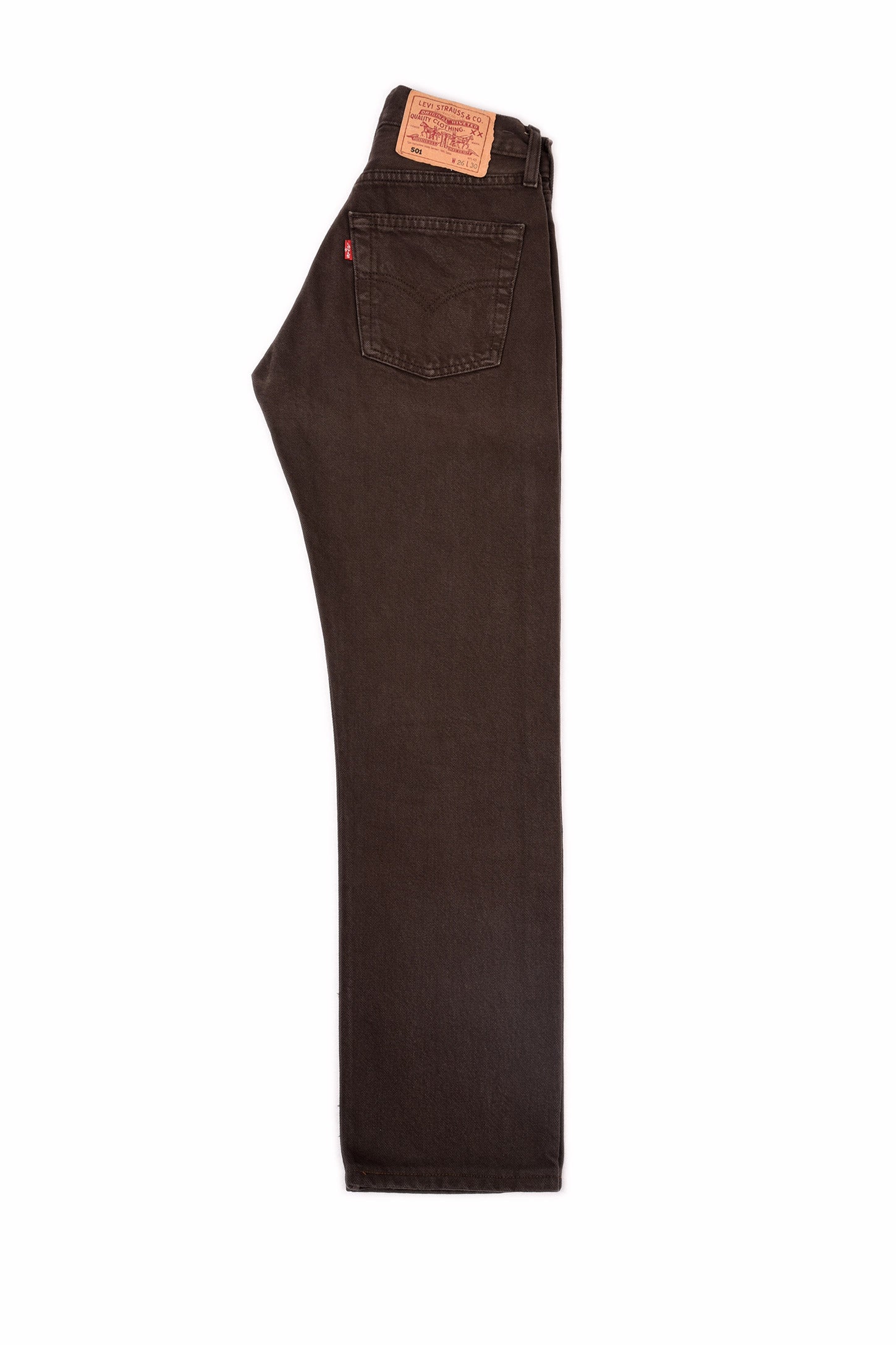 Levi's 501 Original Fit Jeans Brown | Second Hand | Från Ö Till A