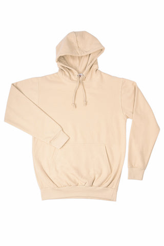 plain tan hoodie