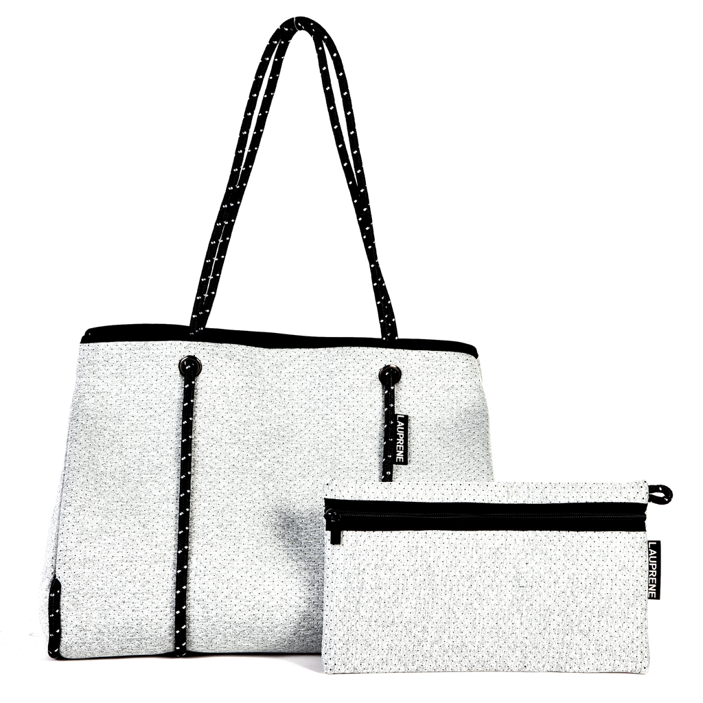 D-Luxe Mini Neoprene Tote — Grey Marle