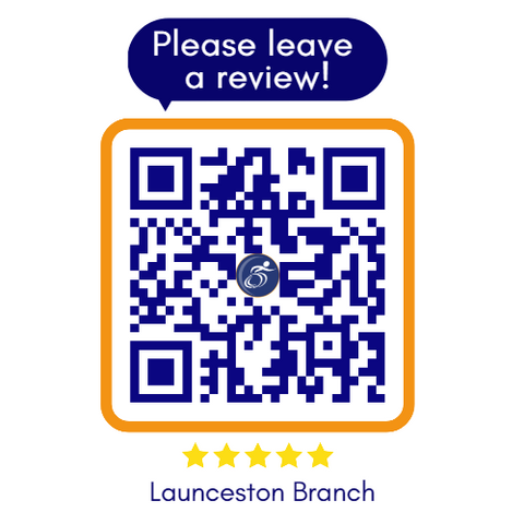 QR code links to Google Review Page