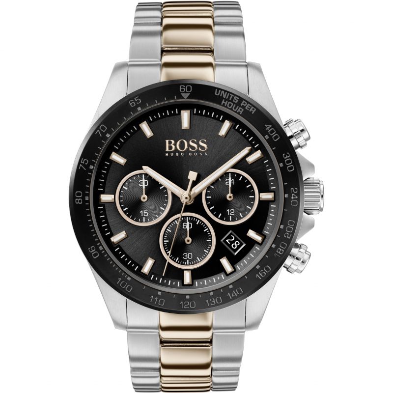 hugo boss ion plated watch