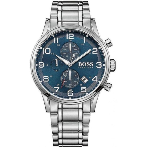 mens hugo boss navigator gq edition chronograph watch